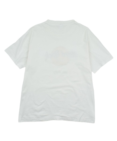 VINTAGE(ヴィンテージ)の「【USED】90’s HARD ROCK CAFE 企業ロゴ Tシャツ USA製(Tシャツ/カットソー・メンズ・ホワイト・X-LARGE)」の2枚目の写真