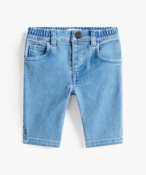 TOMMY HILFIGER(トミーヒルフィガー)の「BABY ミッドブルージーンズ(デニムパンツ・キッズ・インディゴブルー・70cm/80cm/90cm)」の1枚目の写真