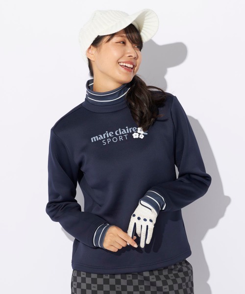セール】【marie claire/マリ.クレール】レディース長袖プルオーバー