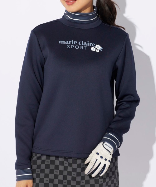 セール】【marie claire/マリ.クレール】レディース長袖プルオーバー