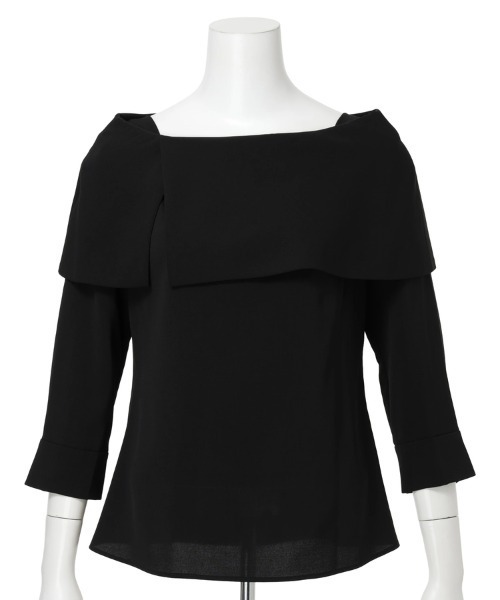 mystrada(マイストラーダ) クロップド刺繍シャツ ブラウス デコラ