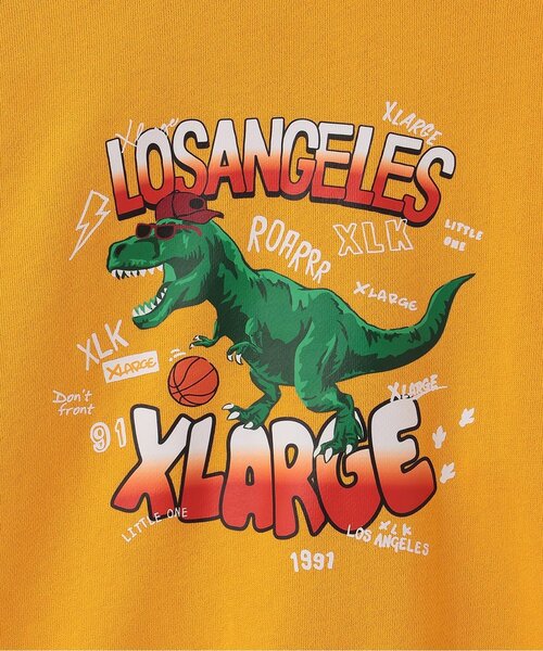 セール】バスケット恐竜トレーナー（スウェット）｜XLARGE KIDS