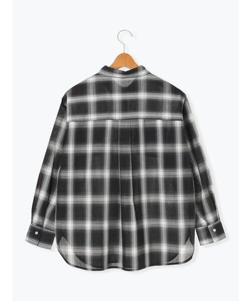 Lugnoncure（ルノンキュール）の「アソートレギュラーシャツ（シャツ/ブラウス・レディース・ブルー/ブラック/ベージュ/オフホワイト・F）」の18枚目の写真