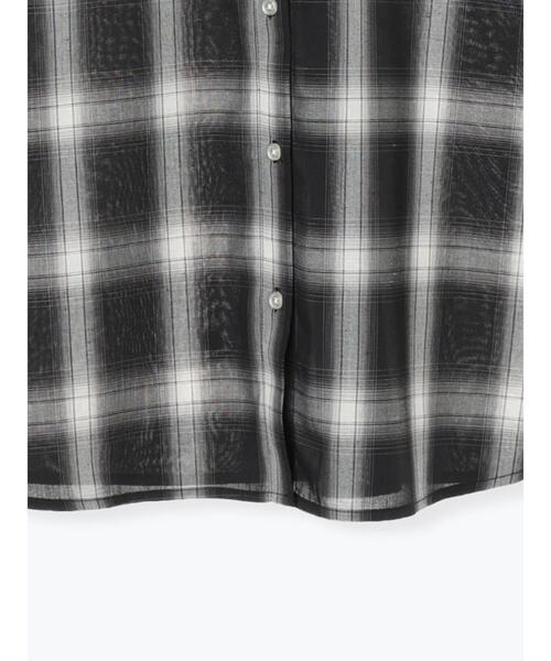 Lugnoncure（ルノンキュール）の「アソートレギュラーシャツ（シャツ/ブラウス・レディース・ブルー/ブラック/ベージュ/オフホワイト・F）」の17枚目の写真