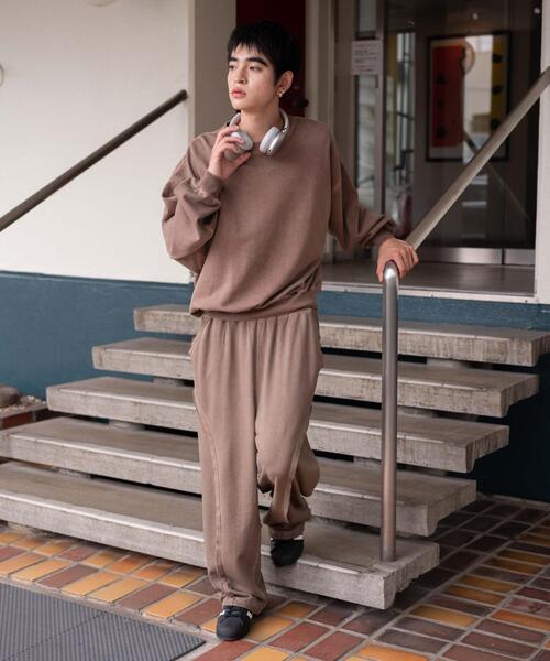 WEGO（ウィゴー）の「WEGO/バルーンクロップドプルオーバー（スウェット・メンズ・ブラック/ブラウン/ブラック系その他・MEDIUM/LARGE）」の18枚目の写真