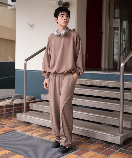 WEGO（ウィゴー）の「WEGO/バルーンクロップドプルオーバー（スウェット・メンズ・ブラック/ブラウン/ブラック系その他・MEDIUM/LARGE）」の19枚目の写真