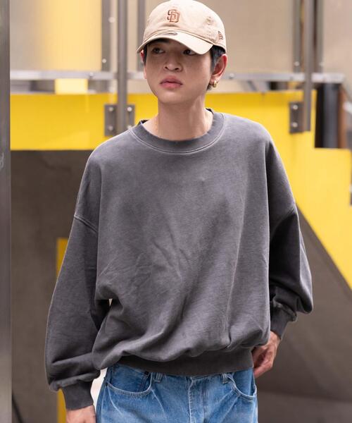 WEGO（ウィゴー）の「WEGO/バルーンクロップドプルオーバー（スウェット・メンズ・ブラック/ブラウン/ブラック系その他・MEDIUM/LARGE）」の20枚目の写真