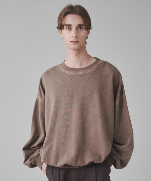 WEGO（ウィゴー）の「WEGO/バルーンクロップドプルオーバー（スウェット・メンズ・ブラック/ブラウン/ブラック系その他・MEDIUM/LARGE）」の15枚目の写真