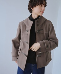 ROPE' PICNIC | ジャージーメルトンシリーズ ファー付きショートダッフルコート/リンクコーデ(ダッフルコート)