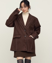 NOGLE | 【NOGLE/ノグル】ステッチテーラードジャケット(テーラードジャケット)