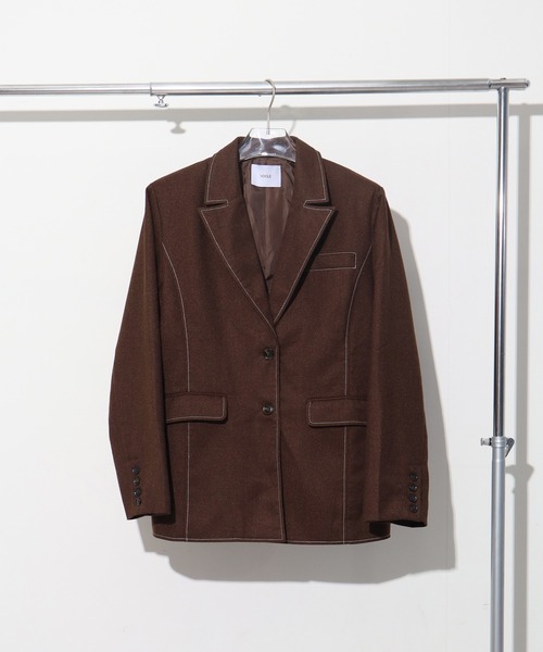 セール】【NOGLE/ノグル】ステッチテーラードジャケット（テーラード