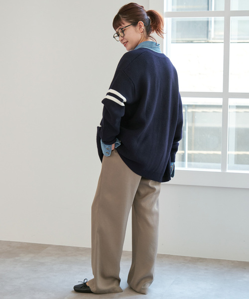 Spick & Span(スピックアンドスパン)の「《追加2》サテンイージーパンツ(その他パンツ・レディース・ベージュ系その他/ブラック・38/40/36)」の9枚目の写真