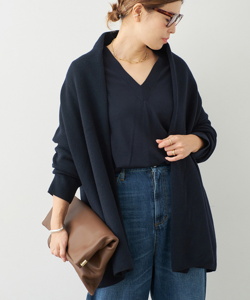 Deuxieme Classe Short ガウンコート黒 Deuxieme Classe（ドゥーズィエムクラス）の「Short ガウン