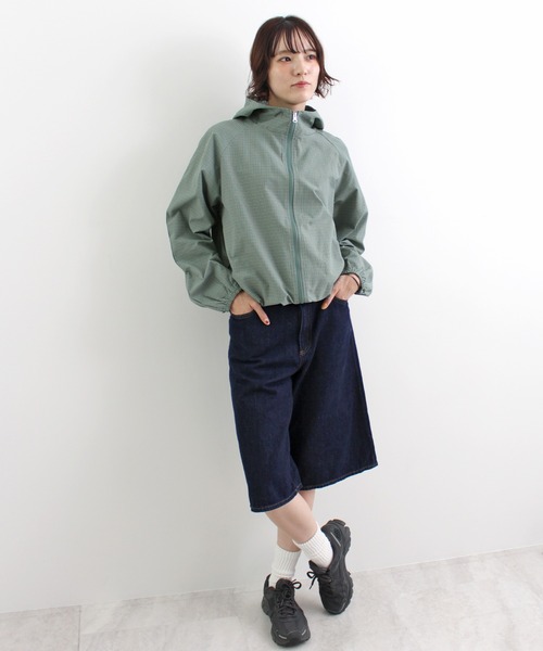 ABYS（アビス）の「チェックシャツブルゾン/フーディー（ブルゾン・レディース・ブラウン/ブラック/ブルー・FREE）」の12枚目の写真