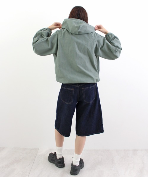 ABYS（アビス）の「チェックシャツブルゾン/フーディー（ブルゾン・レディース・ブラウン/ブラック/ブルー・FREE）」の18枚目の写真