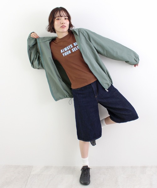 ABYS（アビス）の「チェックシャツブルゾン/フーディー（ブルゾン・レディース・ブラウン/ブラック/ブルー・FREE）」の20枚目の写真