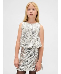 GAP（ギャップ）の「スパンコール バブルトップス (キッズ)（シャツ/ブラウス）」