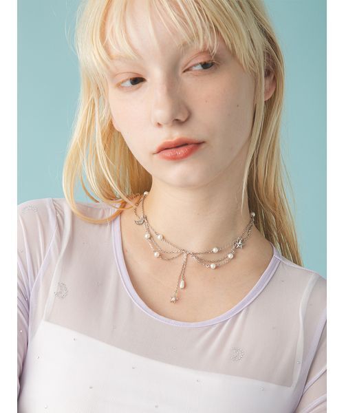 FURFUR（ファーファー） スターモチーフネックレス スターモチーフネックレス（ネックレス）｜FURFUR（ファーファー）の