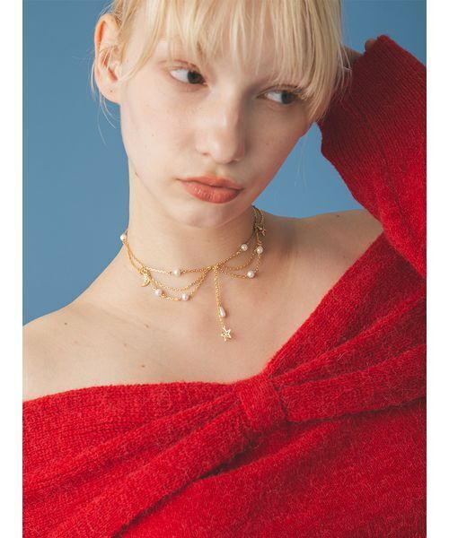 FURFUR（ファーファー） スターモチーフネックレス スターモチーフネックレス（ネックレス）｜FURFUR（ファーファー）の