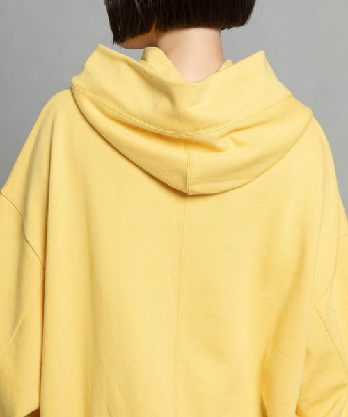 MARECHAL TERRE（マルシャルテル）の「ロングスウェットパーカー（パーカー・レディース・ブルー/ピンク/イエロー/ブラック・MEDIUM）」の13枚目の写真