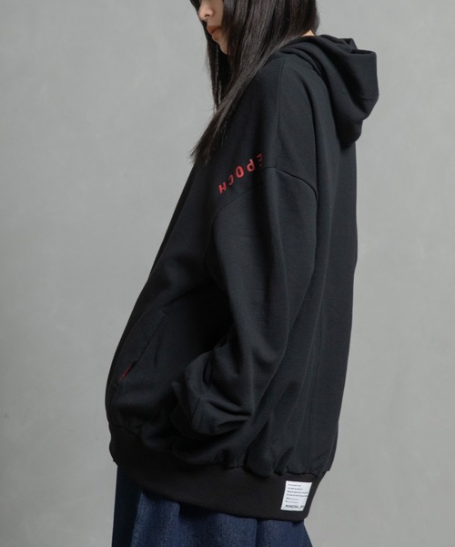 MARECHAL TERRE（マルシャルテル）の「ロングスウェットパーカー（パーカー・レディース・ブルー/ピンク/イエロー/ブラック・MEDIUM）」の20枚目の写真