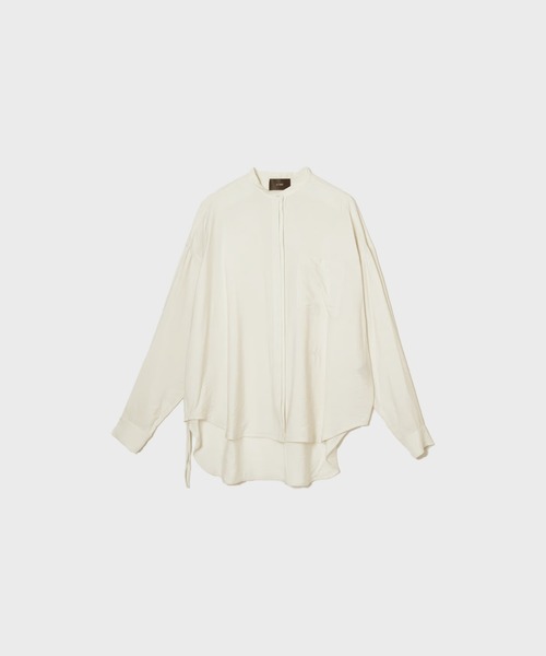 c/est(シーエ)の「c/est NELLY シャツブラウス 秋服 冬服(シャツ/ブラウス・レディース・ブラック/オフホワイト/ブルー・FREE)」の2枚目の写真