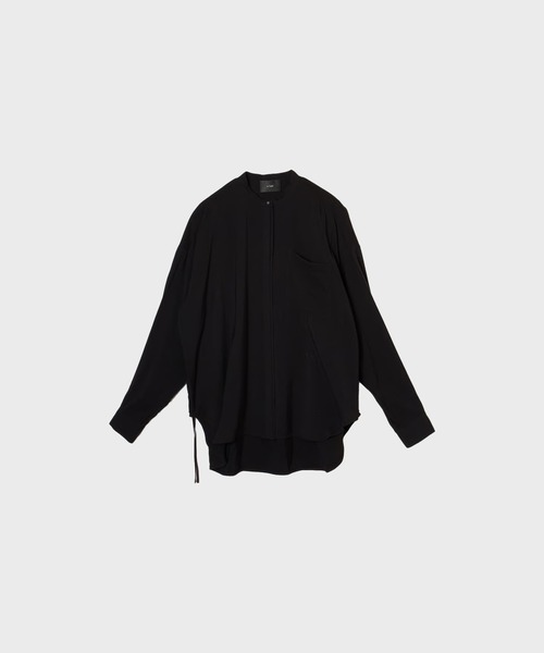 c/est(シーエ)の「c/est NELLY シャツブラウス 秋服 冬服(シャツ/ブラウス・レディース・ブラック/オフホワイト/ブルー・FREE)」の1枚目の写真