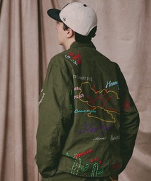 Universal Style Wear（ユニバーサルスタイルウェア）の「Universal Style Wear "ラクガキ" ファティーグシャツ（シャツ/ブラウス・レディース）」