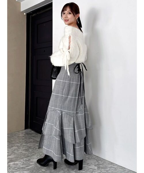 ルミナスカラーオフショルニット（ニット/セーター）｜dazzlin