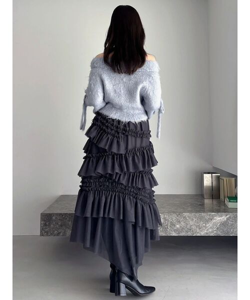 セール】ルミナスカラーオフショルニット（ニット/セーター）｜dazzlin