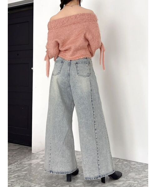 ルミナスカラーオフショルニット（ニット/セーター）｜dazzlin