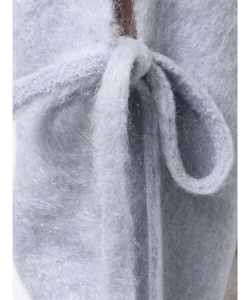 dazzlin（ダズリン）の「ルミナスカラーオフショルニット（ニット/セーター・レディース・ピンク/イエロー/オフホワイト/チャコールグレー/ブルー・FREE）」の7枚目の写真