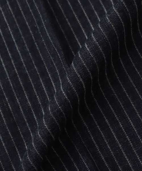 EDIFICE（エディフィス）の「tatamass(タタマス)  ストライプ デニム パンツ（デニムパンツ・メンズ・ネイビー・LARGE/MEDIUM）」の5枚目の写真