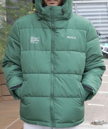 RVCA（ルーカ）の「RVCA メンズ BACK PRINT PUFFER JKT ジャケット 【2025年秋冬モデル】 ルーカエコダウンパフブルゾン（ブルゾン）」