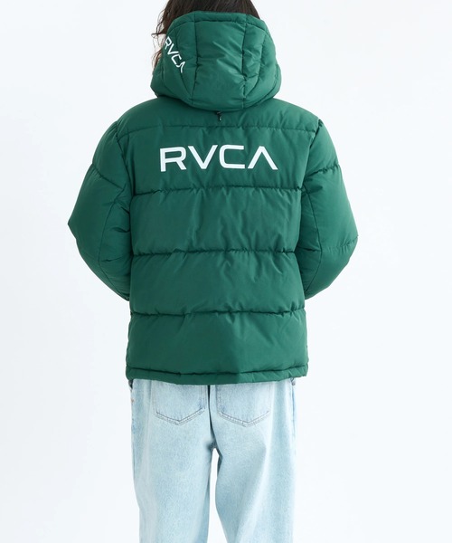 RVCA(ルーカ)の「RVCA メンズ BACK PRINT PUFFER JKT ジャケット 【2025年秋冬モデル】/ルーカエコダウンパフブルゾン(ブルゾン・メンズ・ブラック/ブラウン系カモフラージュ/グリーン系その他/オフホワイト・X-LARGE/LARGE/MEDIUM/SMALL)」の17枚目の写真