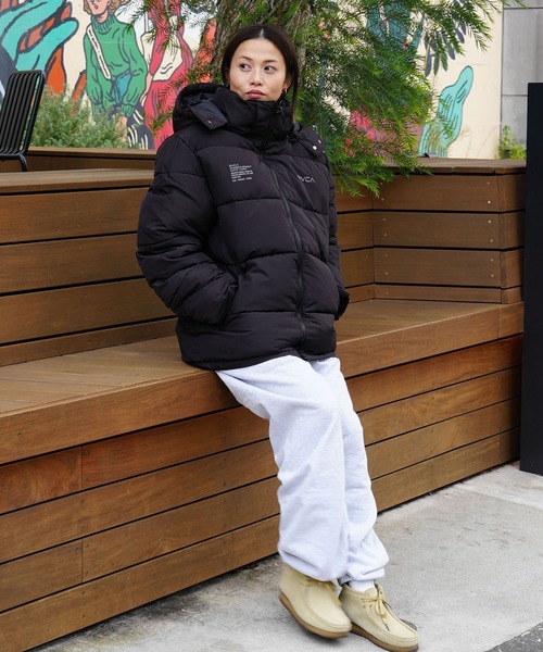 セール】RVCA メンズ BACK PRINT PUFFER JKT ジャケット 【2025年秋冬