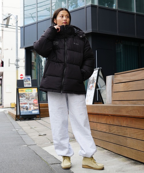 セール】RVCA メンズ BACK PRINT PUFFER JKT ジャケット 【2025年秋冬