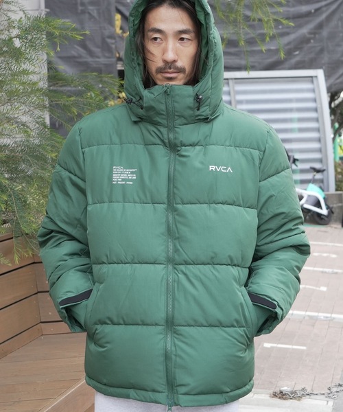 セール】RVCA メンズ BACK PRINT PUFFER JKT ジャケット 【2025年秋冬