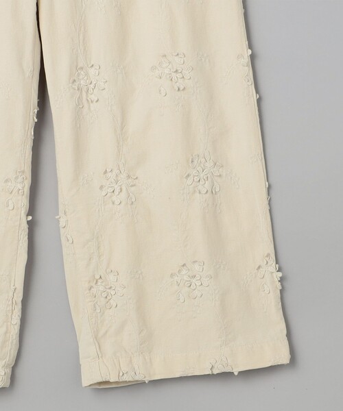 coen(コーエン)の「3Dフラワー刺繍 コーデュロイイージーワイドパンツ【インフルエンサー紹介アイテム】(その他パンツ・レディース・ナチュラル/ブラック/ブラウン・M/L)」の16枚目の写真