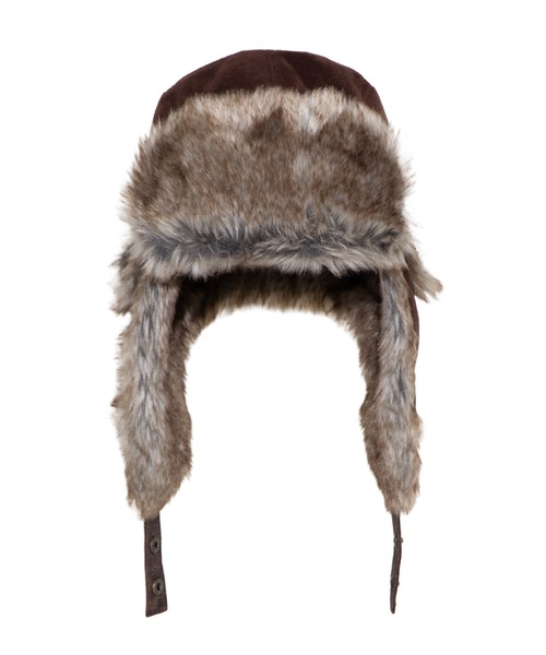 PUNYUS（プニュズ）の「フライトキャップ（キャップ・レディース・ブラウン・FREE）」の4枚目の写真