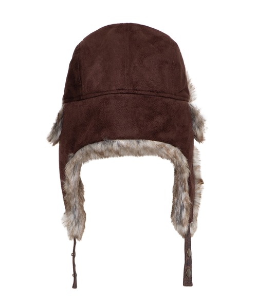 PUNYUS（プニュズ）の「フライトキャップ（キャップ・レディース・ブラウン・FREE）」の6枚目の写真