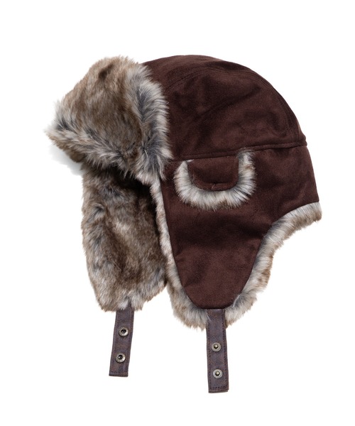 PUNYUS（プニュズ）の「フライトキャップ（キャップ・レディース・ブラウン・FREE）」の7枚目の写真