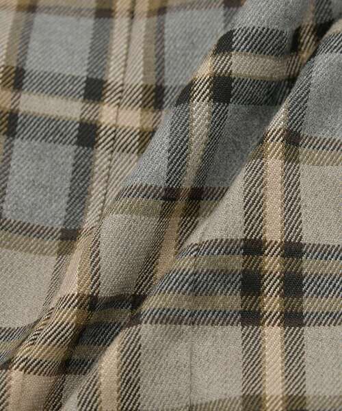 CRAFT STANDARD BOUTIQUE（クラフトスタンダードブティック）の「フロントプリーツスカート◆（スカート・レディース・ブラウン系その他4/ブラウン/グレー系その他3・M/L）」の17枚目の写真