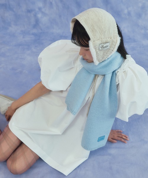 ROCKFISH WEATHERWEAR(ロックフィッシュウェザーウェア)の「FLUFFY EARMUFF(イヤーマフ・レディース・ベージュ/ライトグレー/ピンク/スカイブルー/グレー・FREE)」の6枚目の写真