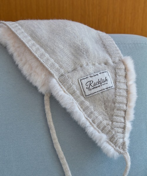 ROCKFISH WEATHERWEAR(ロックフィッシュウェザーウェア)の「FLUFFY EARMUFF(イヤーマフ・レディース・ベージュ/ライトグレー/ピンク/スカイブルー/グレー・FREE)」の11枚目の写真