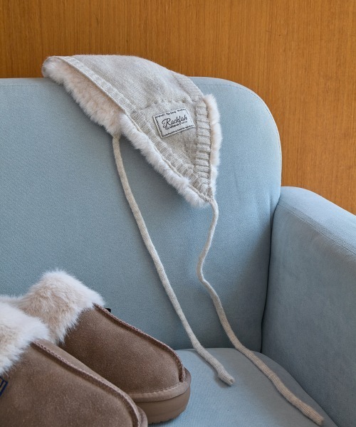 ROCKFISH WEATHERWEAR(ロックフィッシュウェザーウェア)の「FLUFFY EARMUFF(イヤーマフ・レディース・ベージュ/ライトグレー/ピンク/スカイブルー/グレー・FREE)」の12枚目の写真