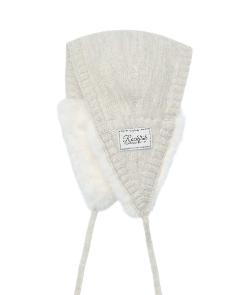 ROCKFISH WEATHERWEAR(ロックフィッシュウェザーウェア)の「FLUFFY EARMUFF(イヤーマフ・レディース・ベージュ/ライトグレー/ピンク/スカイブルー/グレー・FREE)」の9枚目の写真