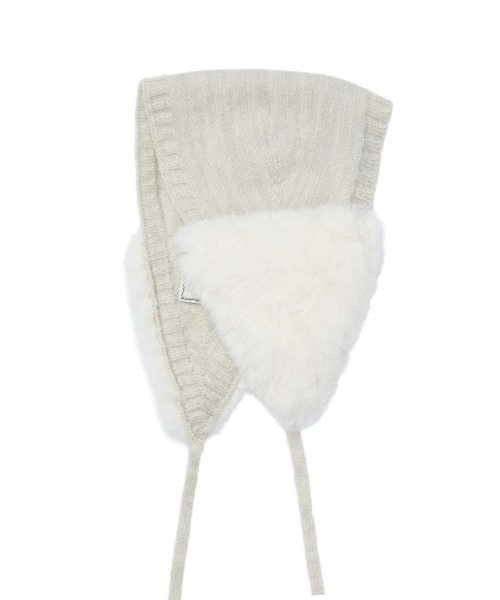 ROCKFISH WEATHERWEAR(ロックフィッシュウェザーウェア)の「FLUFFY EARMUFF(イヤーマフ・レディース・ベージュ/ライトグレー/ピンク/スカイブルー/グレー・FREE)」の10枚目の写真