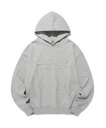 A'GEM/9 × .kom 『NICE GHOST CLUB/ナイスゴーストクラブ』3STAR LOGO HOODIE/スターロゴデザイン プルオーバーパーカー