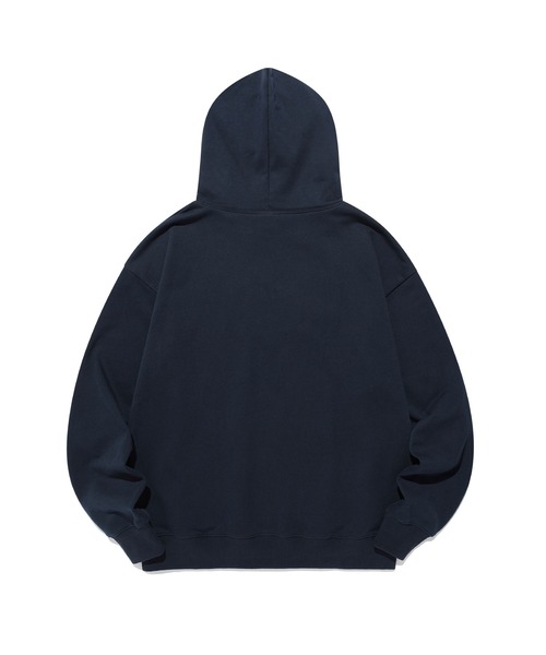 NICE GHOST CLUB（ナイスゴーストクラブ）の「A'GEM/9 × .kom 『NICE GHOST CLUB/ナイスゴーストクラブ』3STAR LOGO HOODIE/スターロゴデザイン プルオーバーパーカー（パーカー・レディース・ネイビー/ブラック/グレー・M）」の12枚目の写真